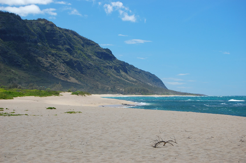 View to Kaena Point