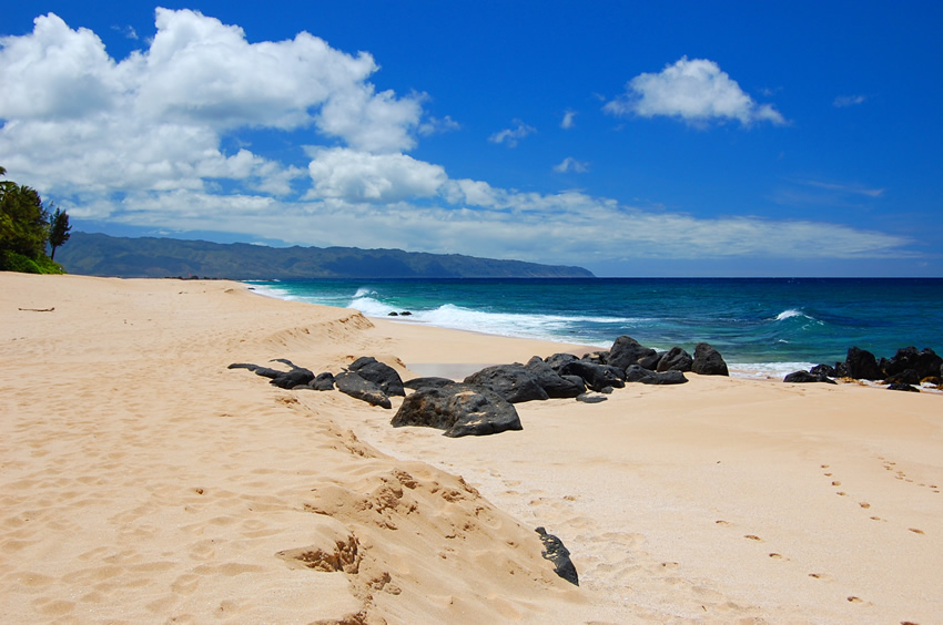 Popular Surfing Beach