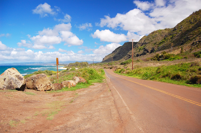 View from Farrington Highway
