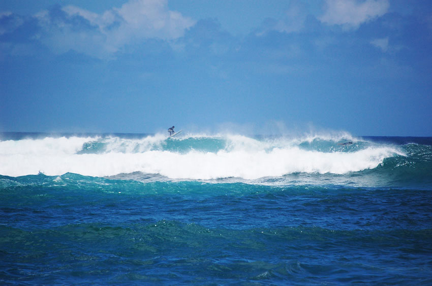 Surfing at Chuns Reef 2