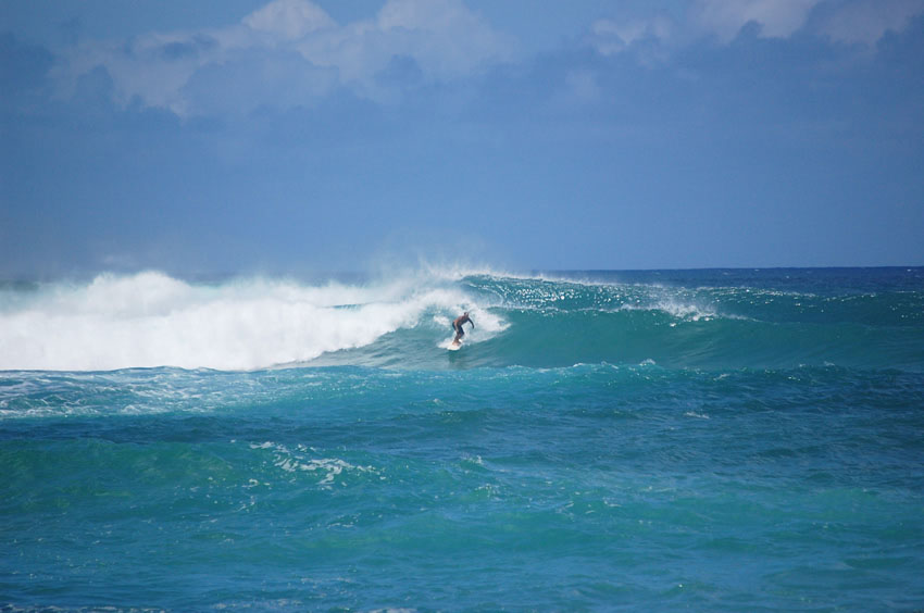 Surfing at Chuns Reef 3