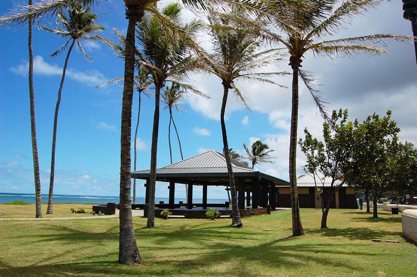 Beach Park Pavilion and Restrooms