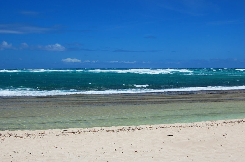 Remote Oahu Beach
