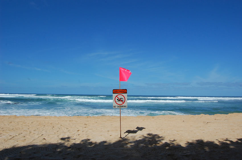 High Surf in the Winter