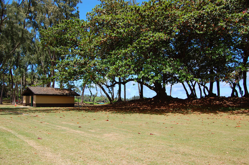 View to the Restrooms