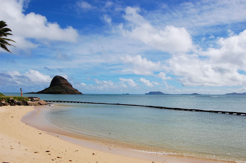 Small Protected Beach