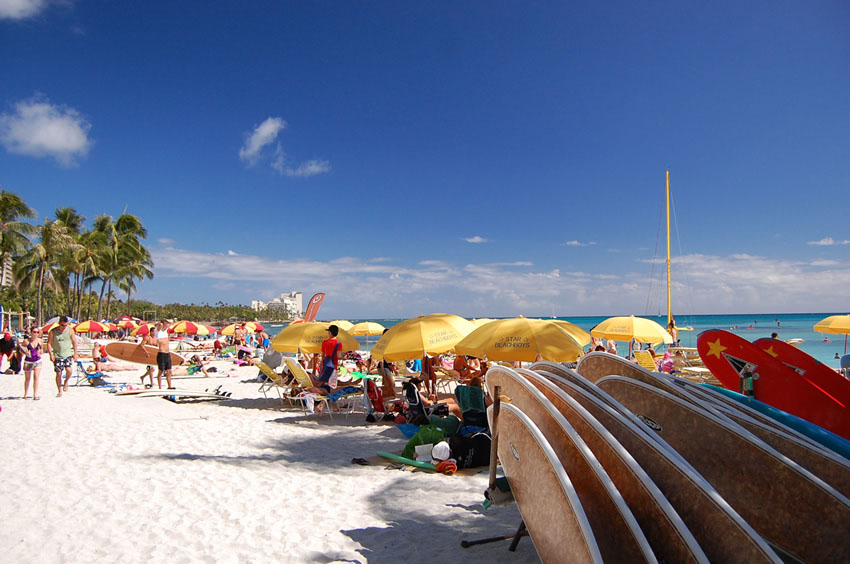 Busy Beach