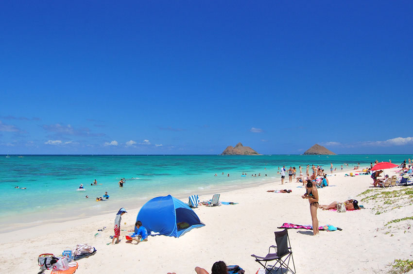 Little Shade on the Beach