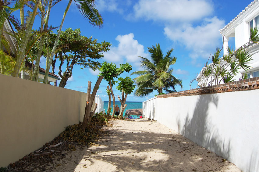 One of the Beach Entrances