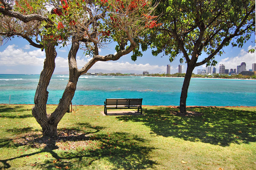 Magic Island Beach