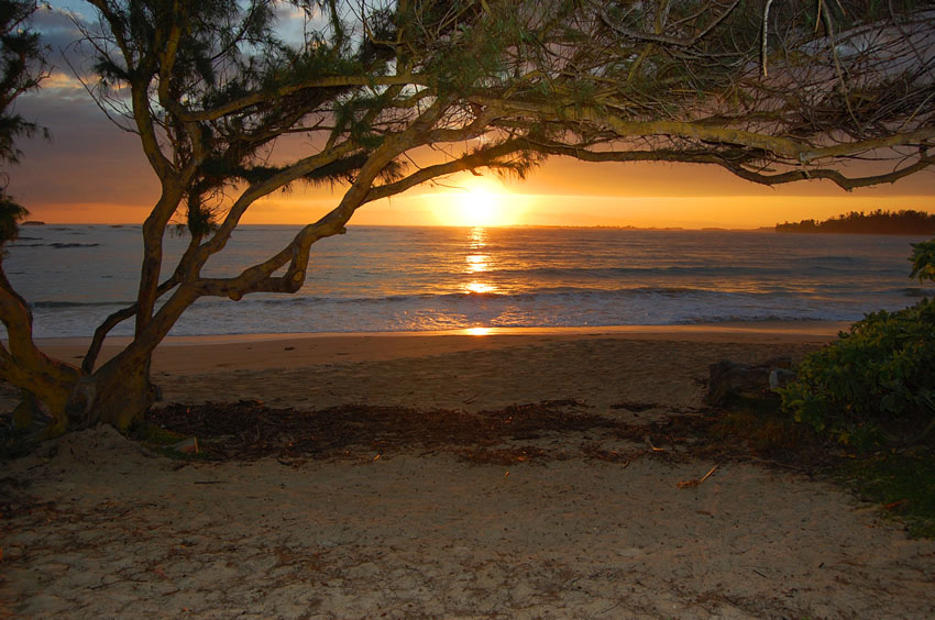 Scenic Malaekahana Sunrise