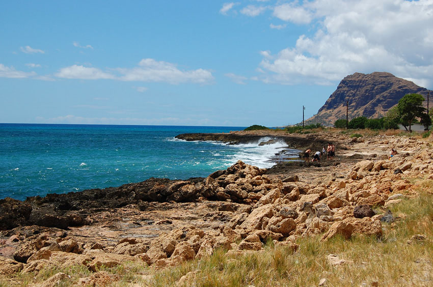 Rocky Area of Nanakuli Beach Park