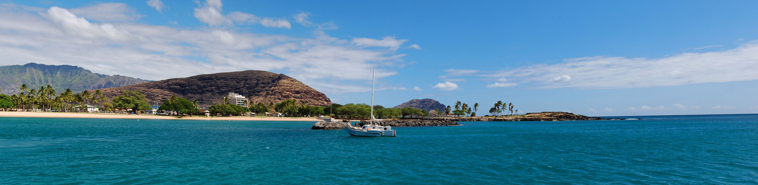 View to Pokai Bay from the Ocean