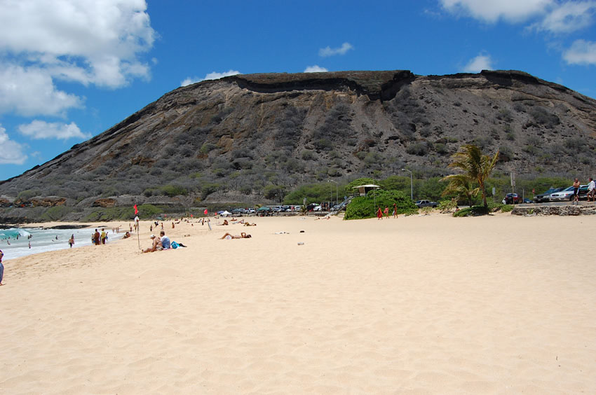 No Shade on Beach
