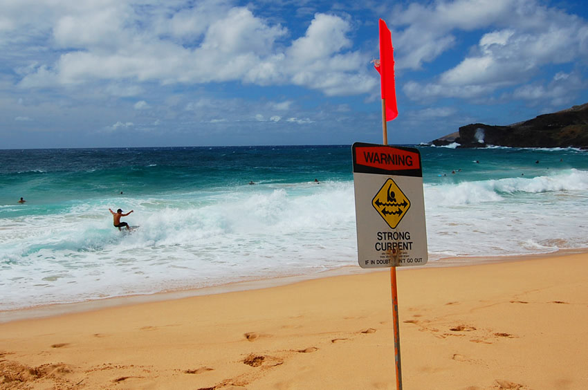 Red Warning Flags Present Year Round