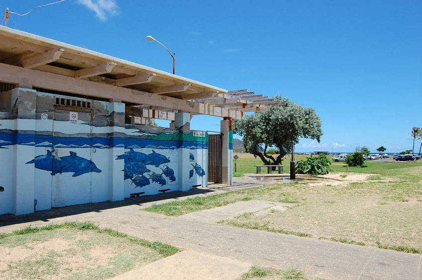 Restroom in Beach Park