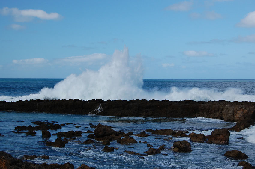 Powerful Shore Break
