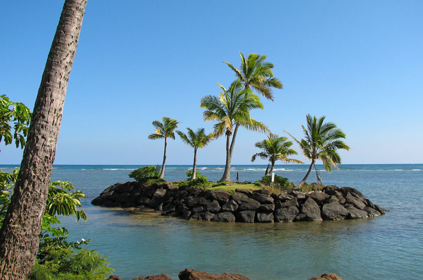 Small Man Made Island