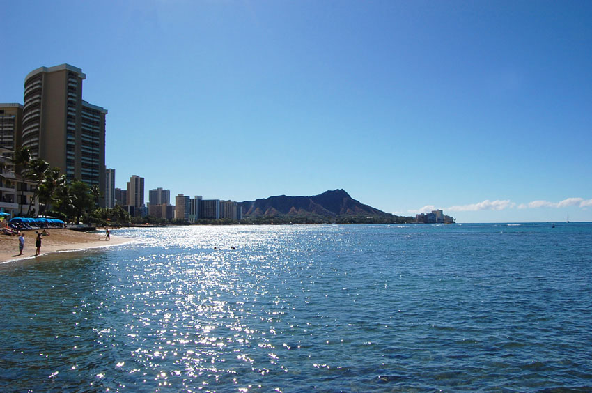 The Beach Near Sheraton Waikiki