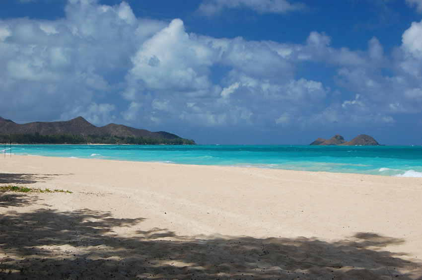 Long White Sand Beach