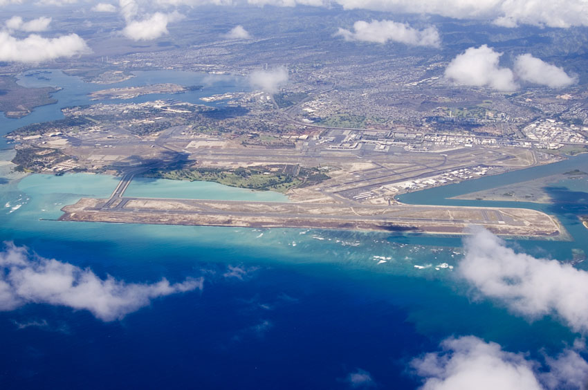 Honolulu International Airport Aerial