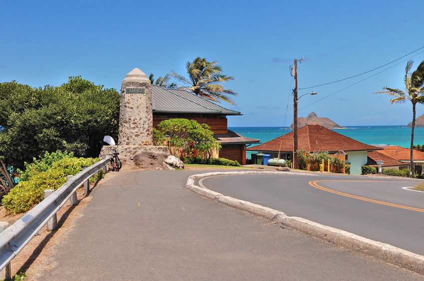 Entry to Lanikai