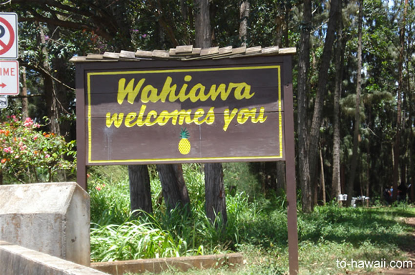Wahiawa Sign