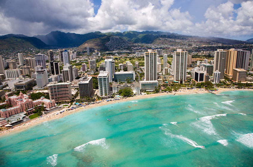 Waikiki Aerial