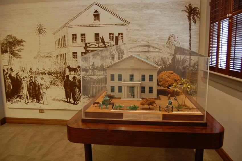 Honolulu Old Courthouse Circa 1852
