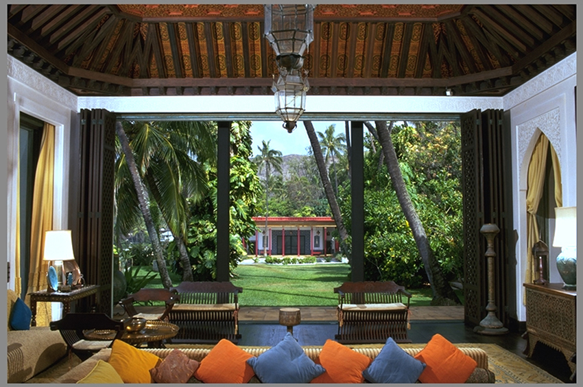 View from Living Room to Playhouse