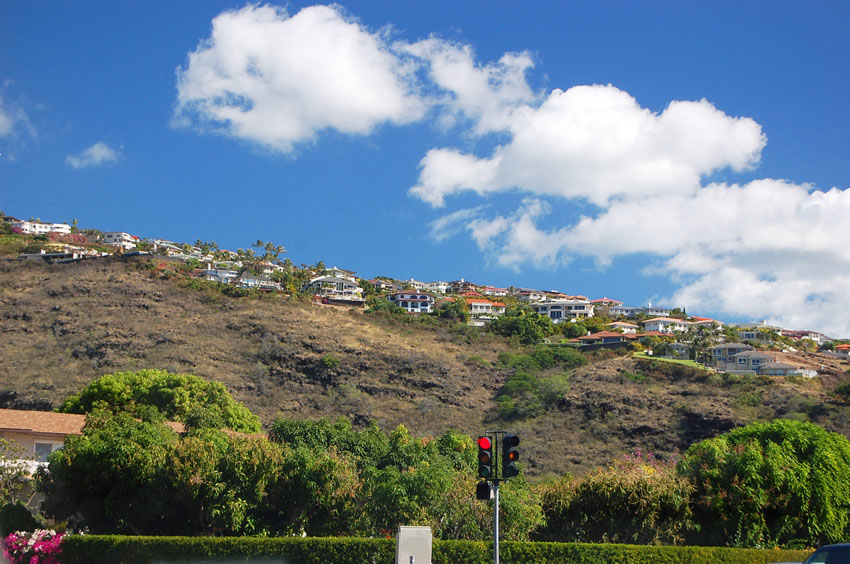 Luxurious Homes Overlooking the Highway
