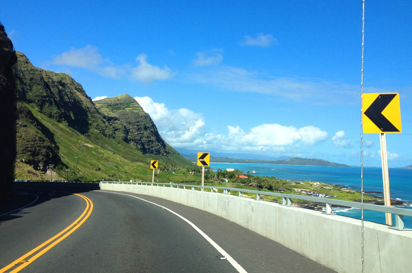 Oahu South Shore Road