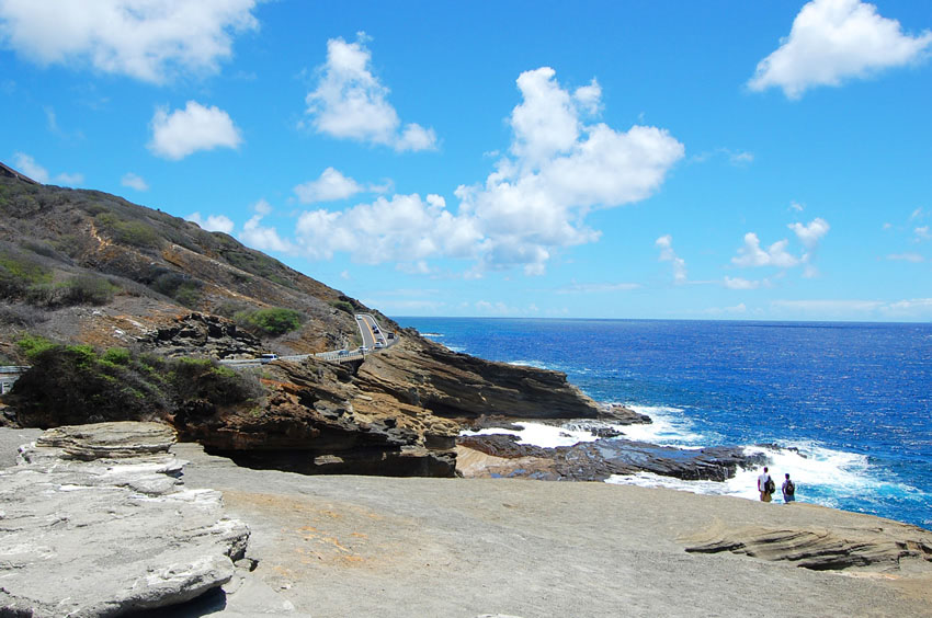 View from Lanai Molokai Lookout